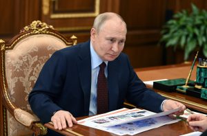 Žiniasklaida: Kursko ir Zaporižios atominėms elektrinėms iškilo grėsmė - Putinas leido sukelti dvigubą katastrofą / EPA-ELTA nuotr.