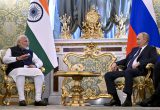 Indijos premjeras N. Modis pareiškė V. Putinui, kad „karas negali išspręsti problemų“ / EPA-ELTA nuotr.