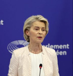 EK vadovė U. von der Leyen perrinkta antrajai kadencijai / EPA-ELTA nuotr.