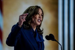 Kamala Harris pažadėjo būti visų amerikiečių prezidente / EPA-ELTA nuotr.