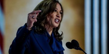 Kamala Harris pažadėjo būti visų amerikiečių prezidente / EPA-ELTA nuotr.